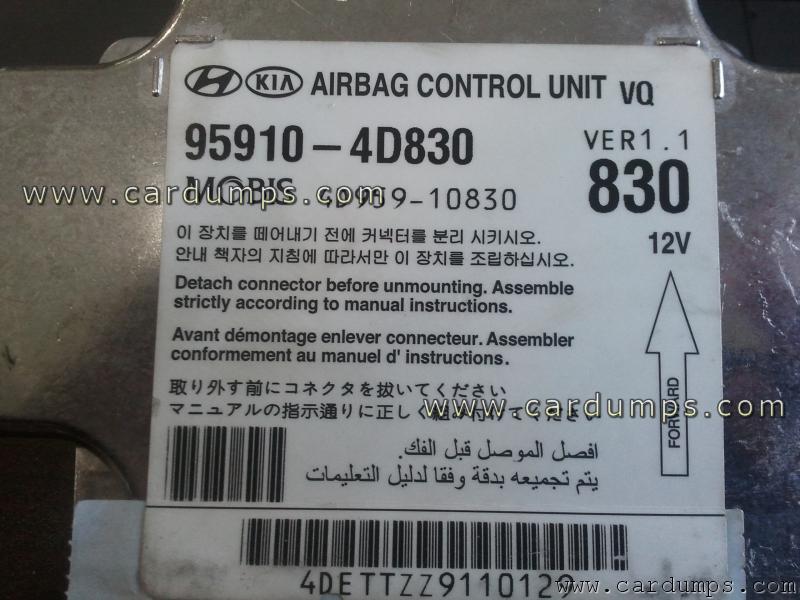 Kia Carnival airbag 95640 95910-4D830 Mobis 4D959-10830