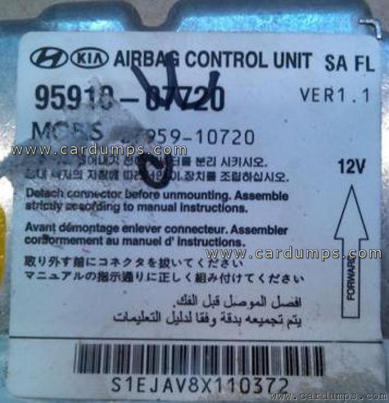 Kia Picanto 2004 airbag 25320 95910-07720 Mobis  07959-10720