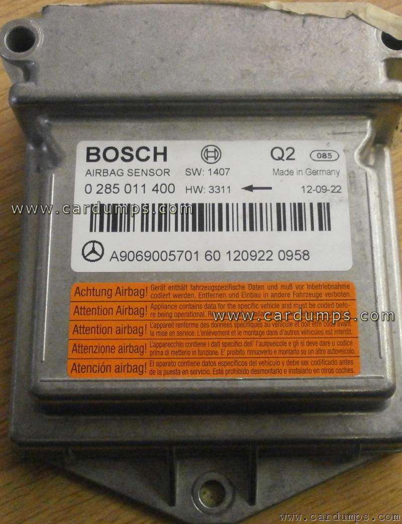 Mercedes W906 airbag 95320 A906 900 57 01 Bosch 0 285 011 400