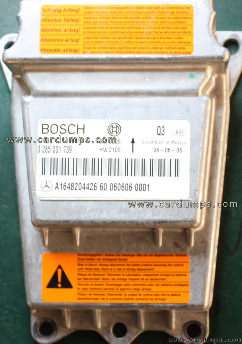 Mercedes W164 airbag 95640 A164 820 44 26 Bosch 0 285 001 739