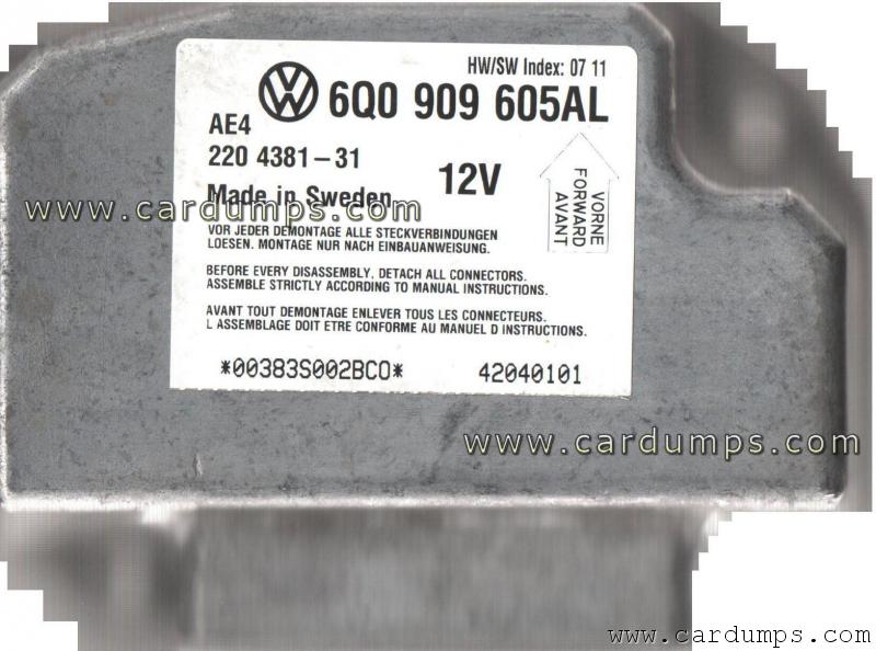 Volkswagen New Beetle airbag 95320 6Q0 909 605 AL