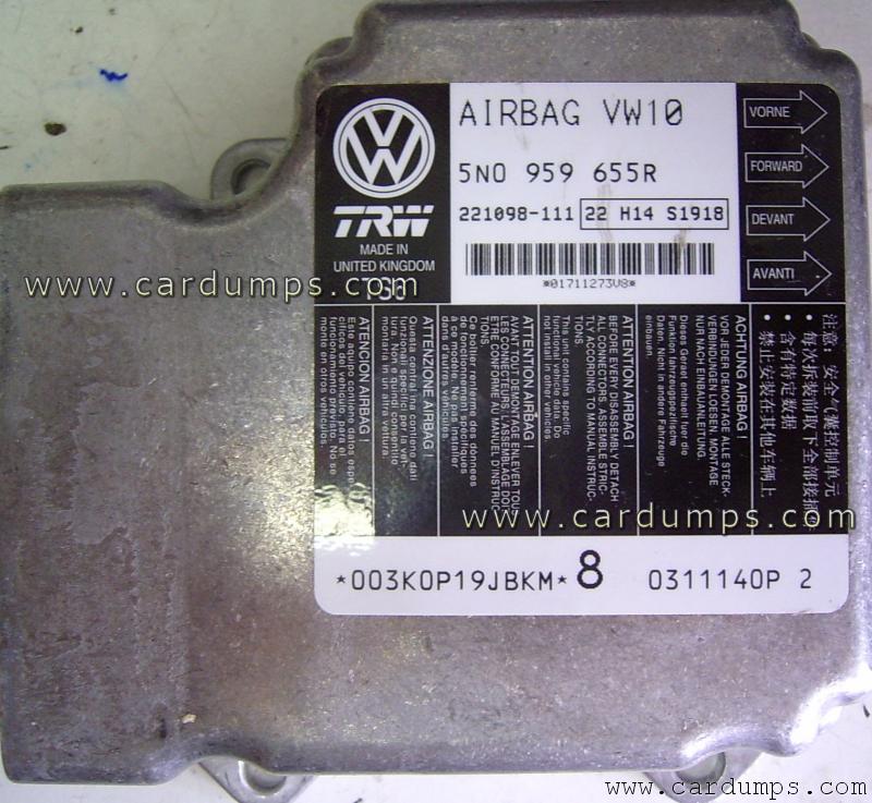 Volkswagen Passat 2010 airbag 95640 5N0 959 655 R TRW 221098-111