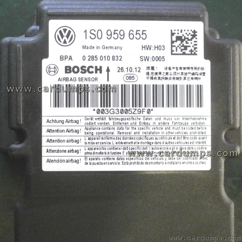 Volkswagen UP airbag 25320 1S0 959 655 Bosch 0 285 010 832