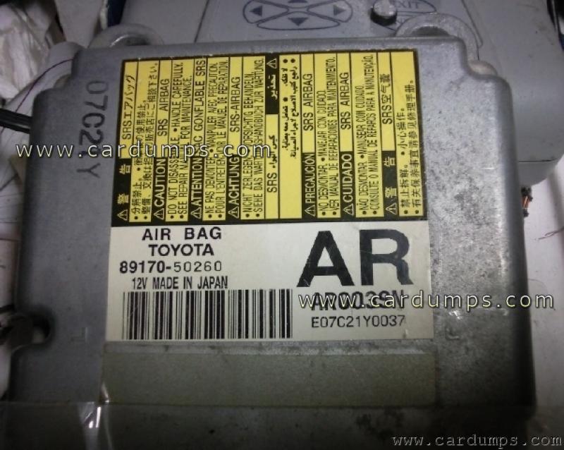 Lexus LS 460 2007 airbag 93c66 89170-50260