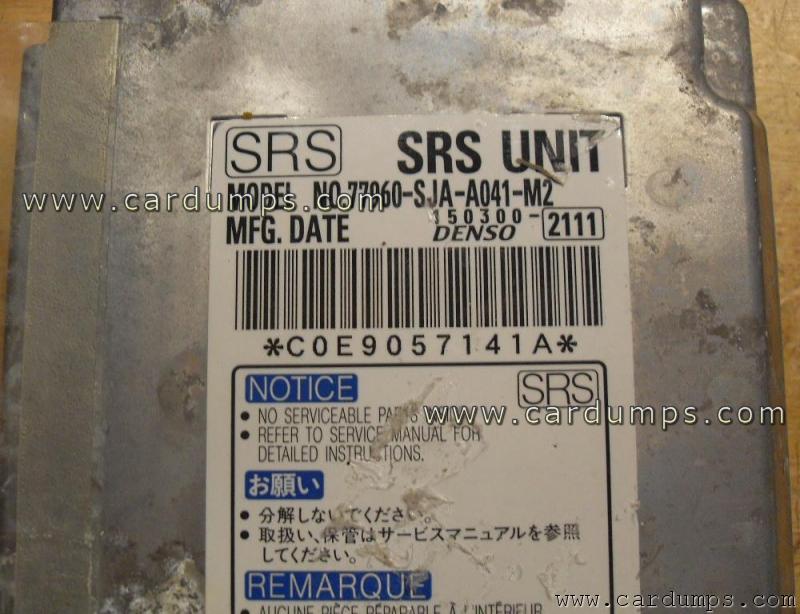 Acura RL 2010 airbag 93c76 77960-SJA-A041-M2 Denso 150300-2111