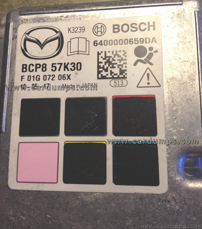 Mazda 3 2011 airbag 95640 BCP8 57K30 Bosch F01G07206X