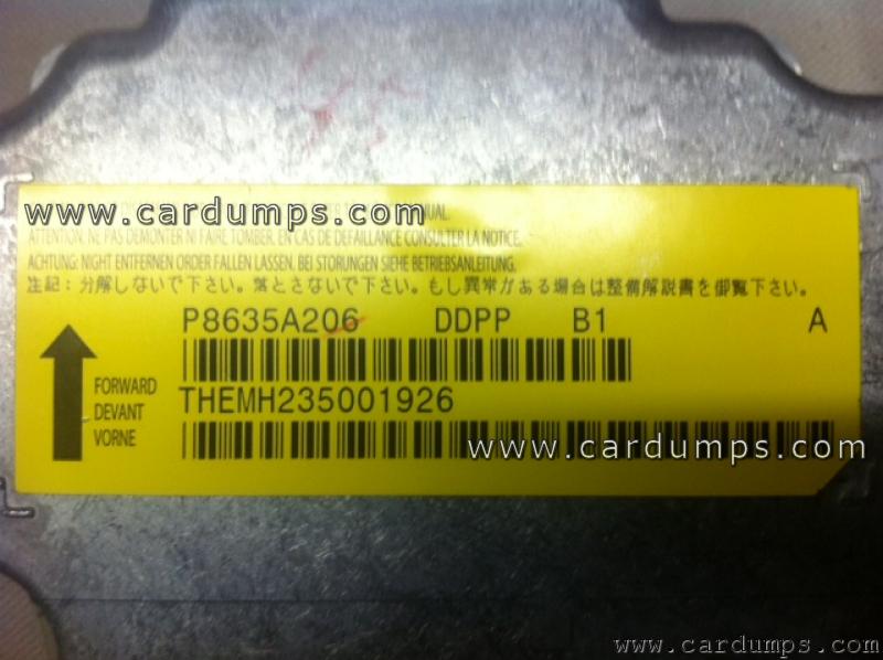 Mitsubishi Outlander airbag 25640 P8635A206