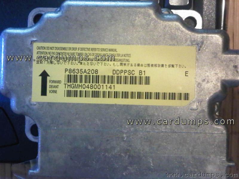 Mitsubishi Outlander 2010 airbag 25640 P8635A208