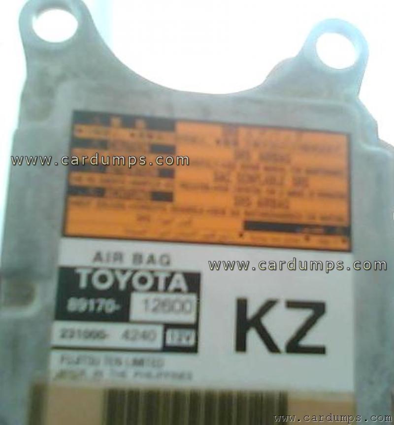 Toyota Corolla airbag 93c56 89170-12600 Fujtisu Ten 231000-4240