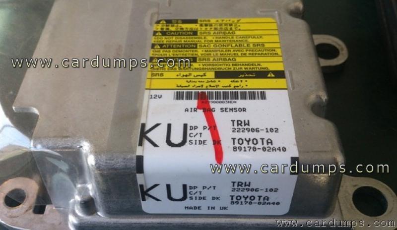 Toyota Corolla airbag 95080 89170-02A40 TRW 222906-102