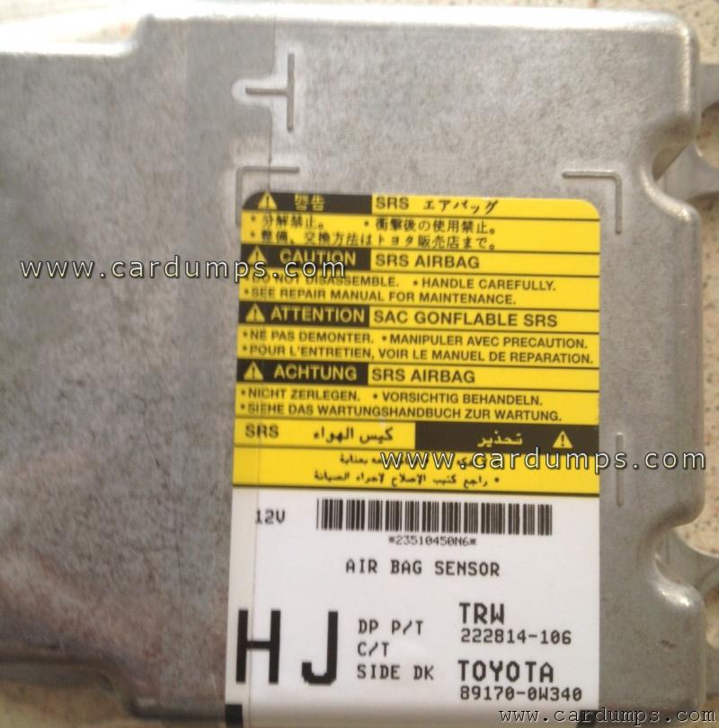 Toyota Corolla airbag 95080 89170-0W340 TRW 222814-106