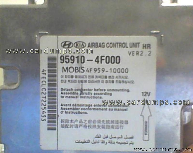 Hyundai Porter airbag 95128 95910-4F000 Mobis 4F959-10000