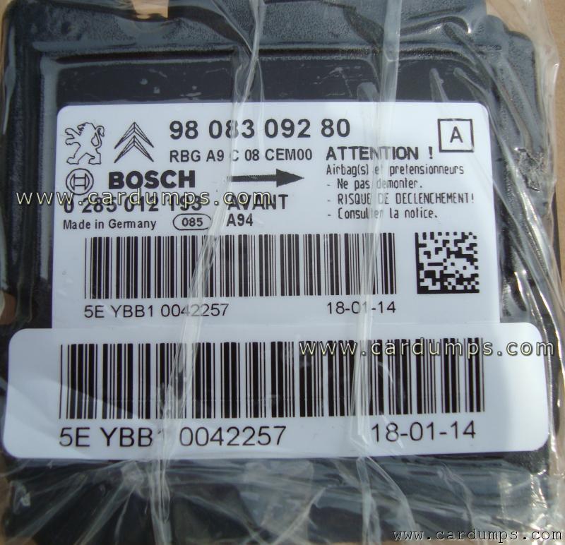 Peugeot 2008 airbag 95320 98 083 092 80 Bosch 0 285 012 193