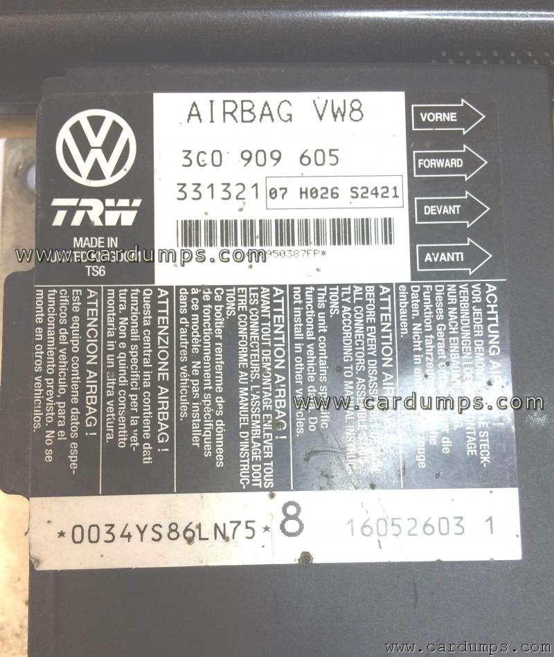 Seat Leon airbag 95640 3C0 909 605 TRW 331321