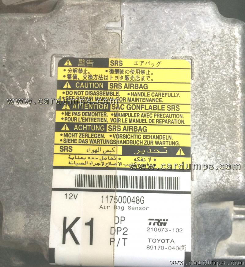 Toyota Tacoma 2008 airbag 25040 89170-04060 TRW 210673-102