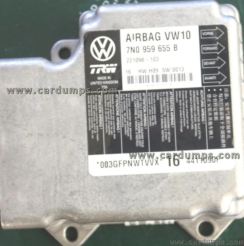 Volkswagen Sharan airbag 95640 7N0 959 655 B TRW 221098-103