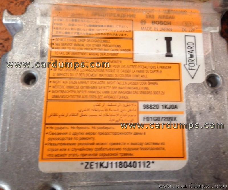 Nissan Juke airbag 95640 98820 1KJ0A Bosch F01G07209X