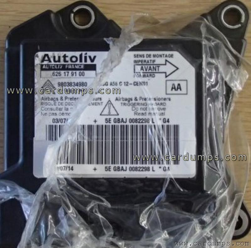 Citroen C4 Picasso airbag 95320 98 038 349 80 Autoliv 626 17 91 00