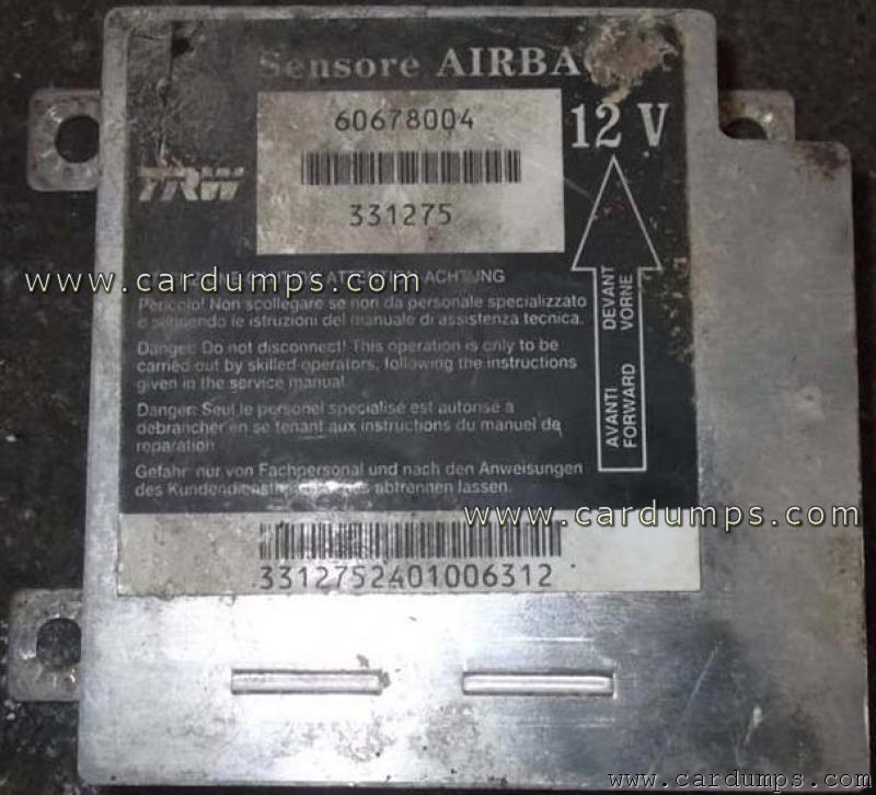 Alfa Romeo 166 2000 airbag 24LC04 60678004 TRW