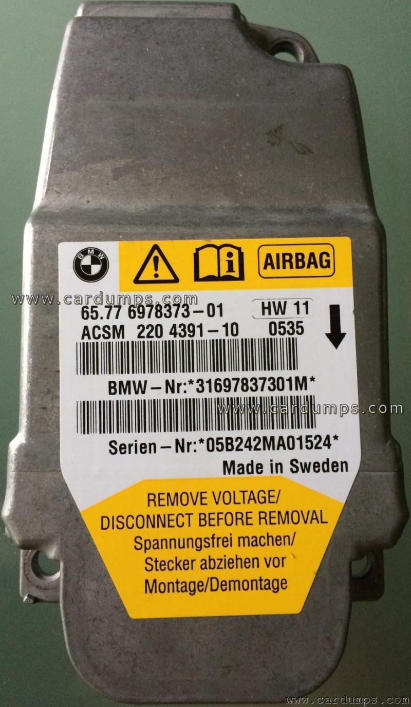 BMW E60 airbag 95128 65.77 6978373-01 220 4391-10