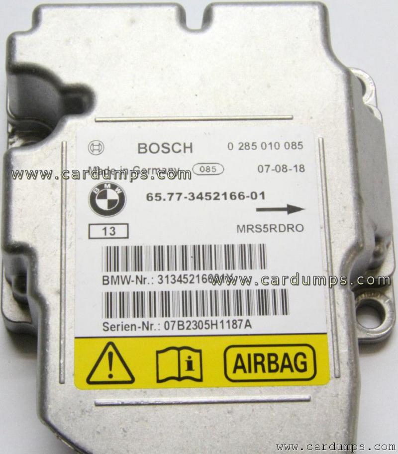 BMW E83 airbag 95128 65.77 3452166-01 Bosh 0 285 010 085