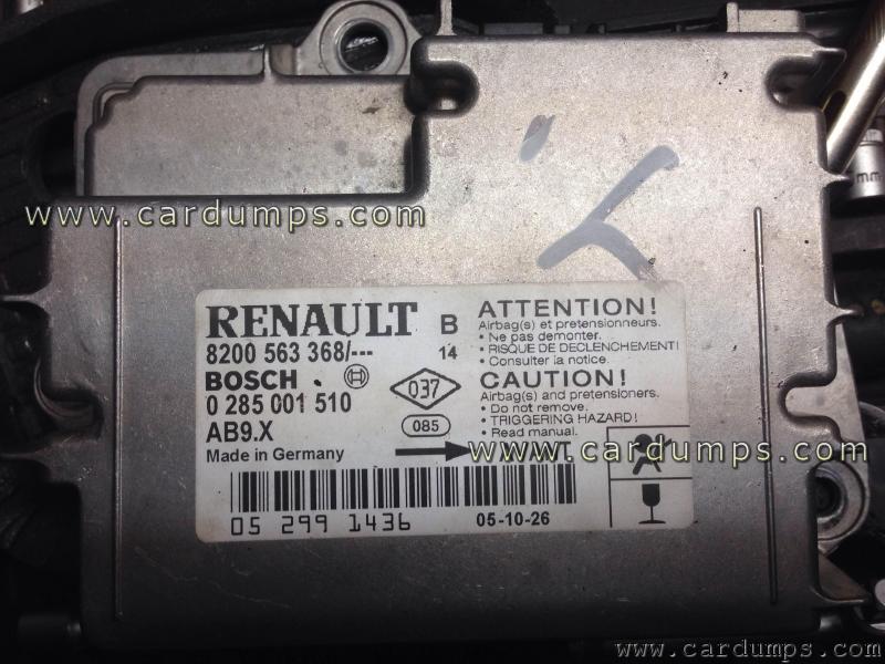 Renault Clio airbag 95160 8200 563 368 Bosch 0 285 001 510