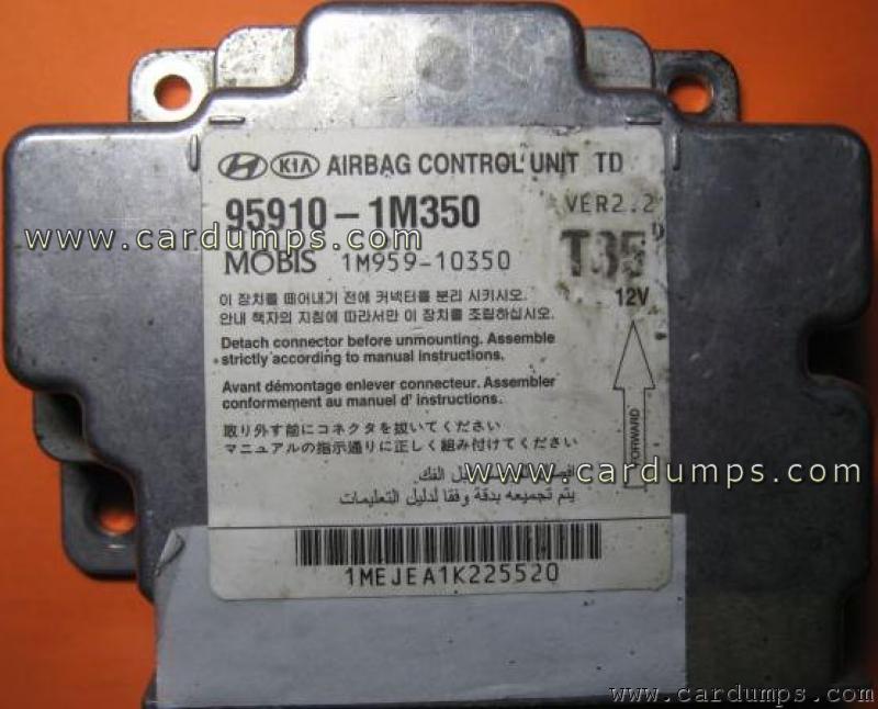 Kia Cerato airbag 95256 95910-1M350 Mobis 1M959-10350 v2.2