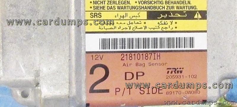 Lexus RX 300 airbag 25040 89170-0W080 TRW 205931-102