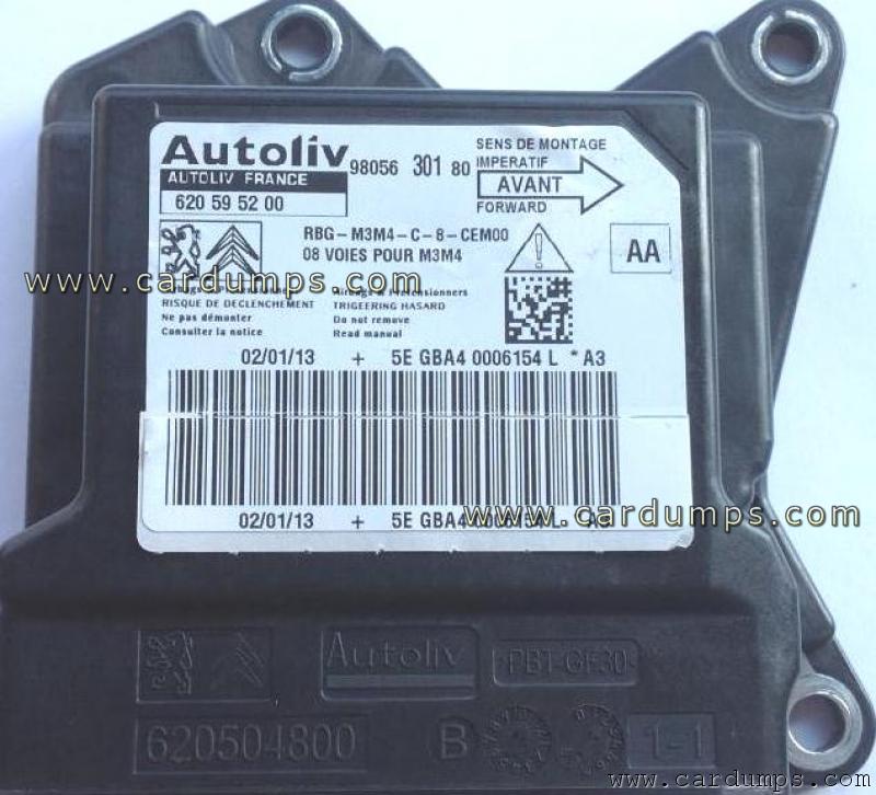 Citroen C-Elysee airbag uPD70F3624 98 056 301 80 Autoliv 620 59 52 00