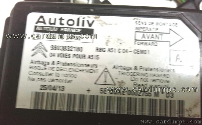 Citroen C3 airbag 95320 98 038 321 80 Autoliv 626 18 14 00