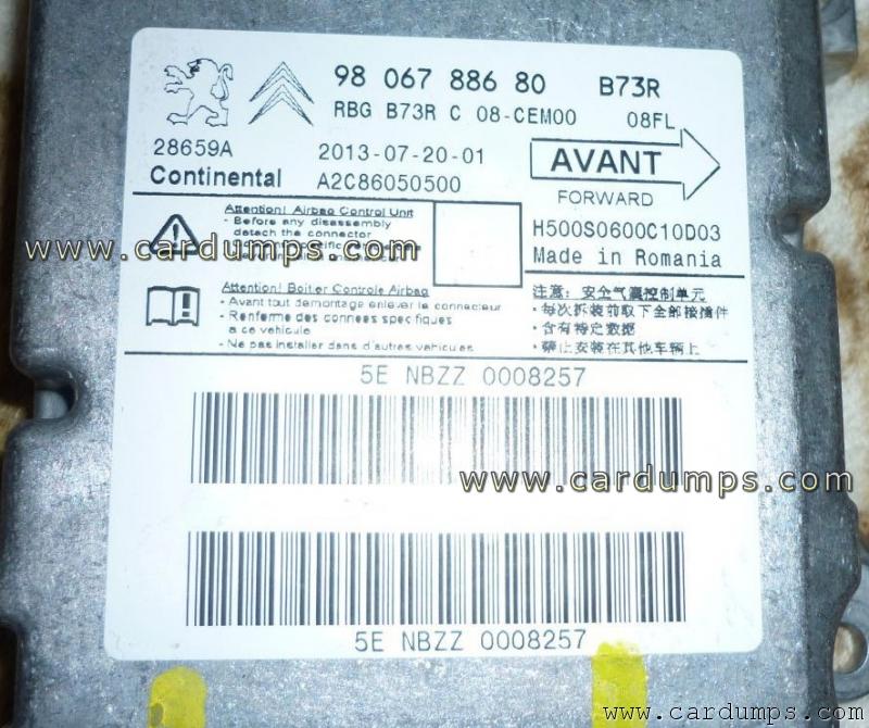 Citroen C4 airbag 95640 98 067 886 80 Continental