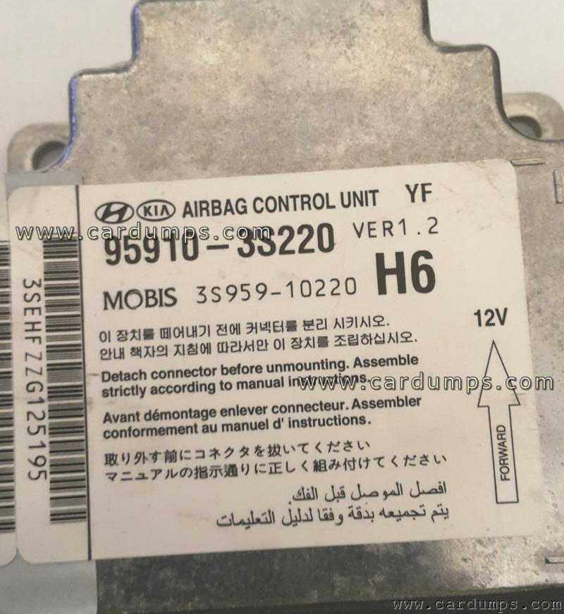 Hyundai Sonata airbag 95128 95910-3S220 Mobis 3S959-10220