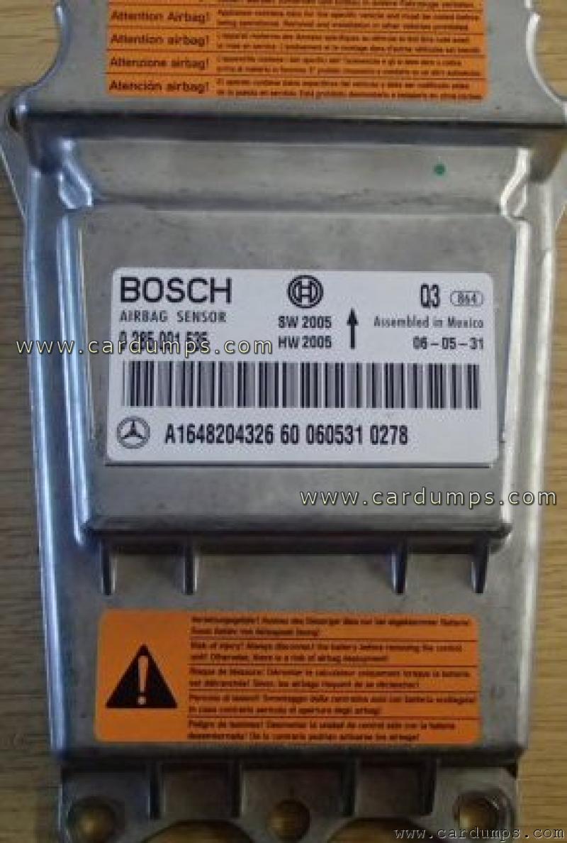 Mercedes W639 airbag 95640 A164 820 43 26 Bosch 0 285 001 535