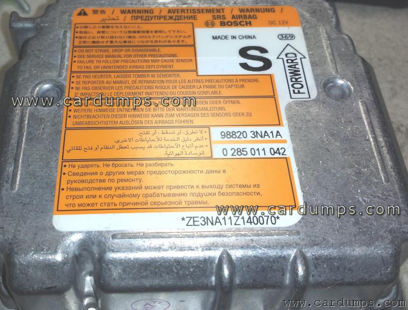 Nissan Leaf airbag 95640 98820 3NA1A Bosch 0 285 011 042