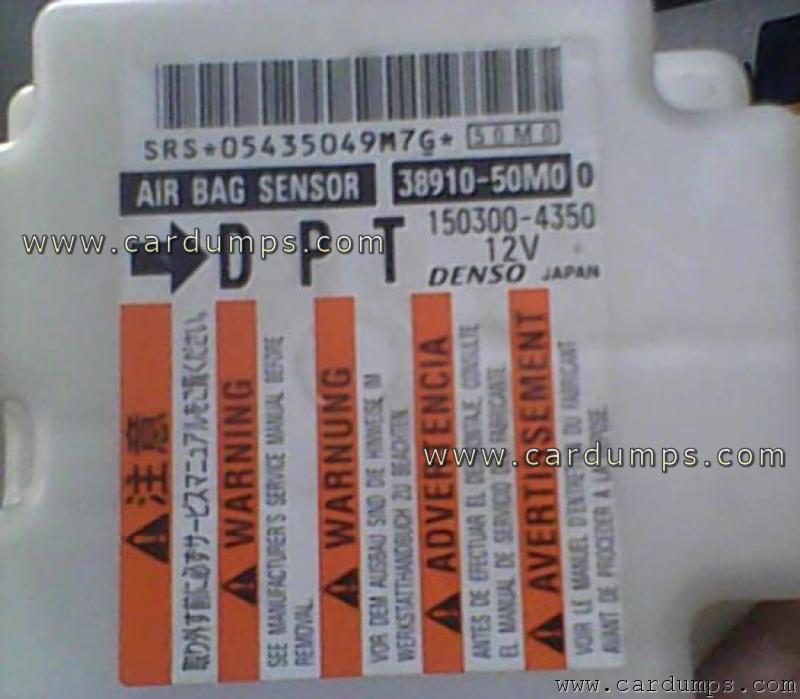 Nissan Moco airbag 93c56 38910-50M00 Denso 150300-4350