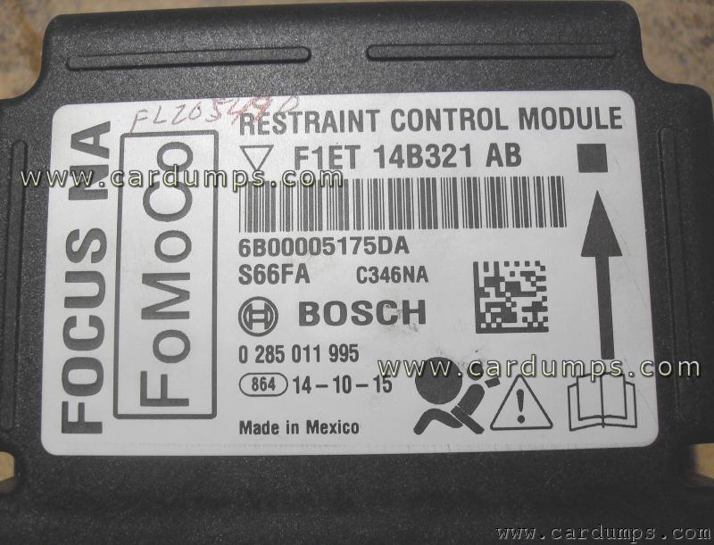 Ford Focus 2015 airbag 95640 F1ET 14B321 AB Bosch 0 285 011 995