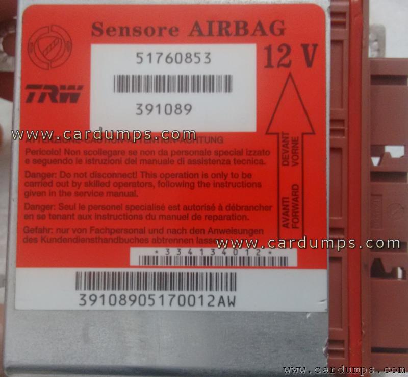 Fiat Idea airbag 24c04 TRW - 51760853