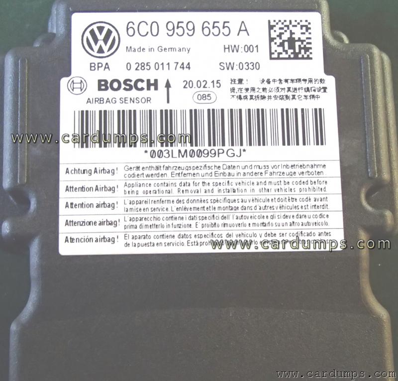 Volkswagen Polo airbag 95640 6C0 959 655 A Bosch 0 285 011 744