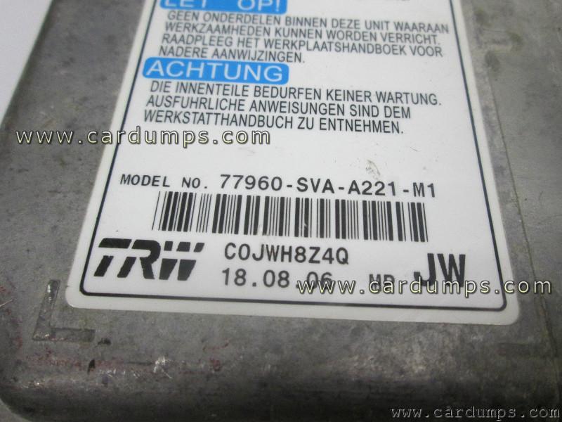 Honda Civic 2006 airbag 95640 77960-SVA-A221-M1 TRW