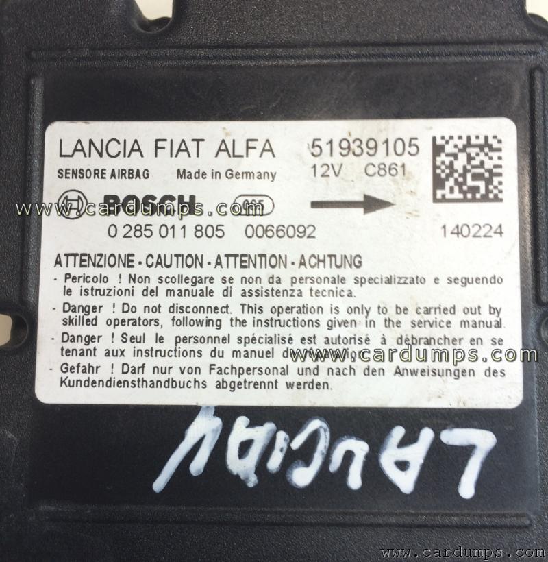 Lancia Y airbag 95320 51939105 Bosch 0 285 011 805