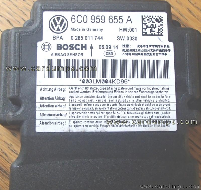 Volkswagen Polo airbag 95640 6C0 959 655 A Bosch 0 285 011 744