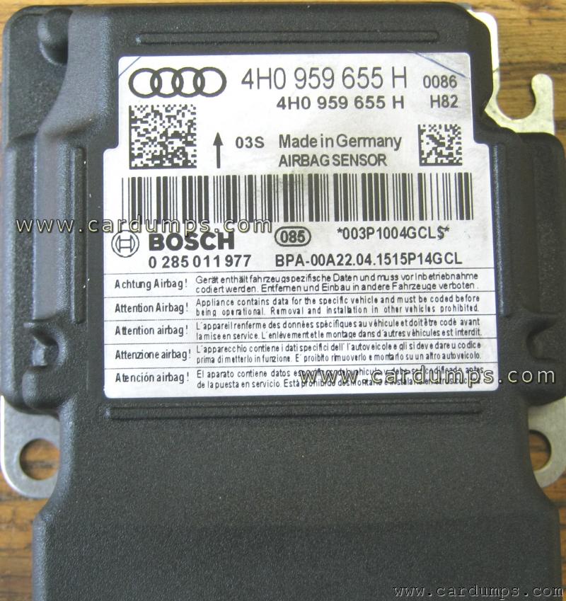 Audi A6 airbag 95128 4H0 959 655 H Bosch 0 285 011 977