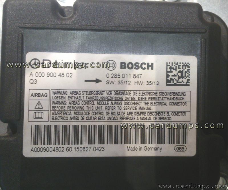 Mercedes NCV3 (Sprinter) airbag 95640 A000 900 48 02 Bosch 0 285 011 847