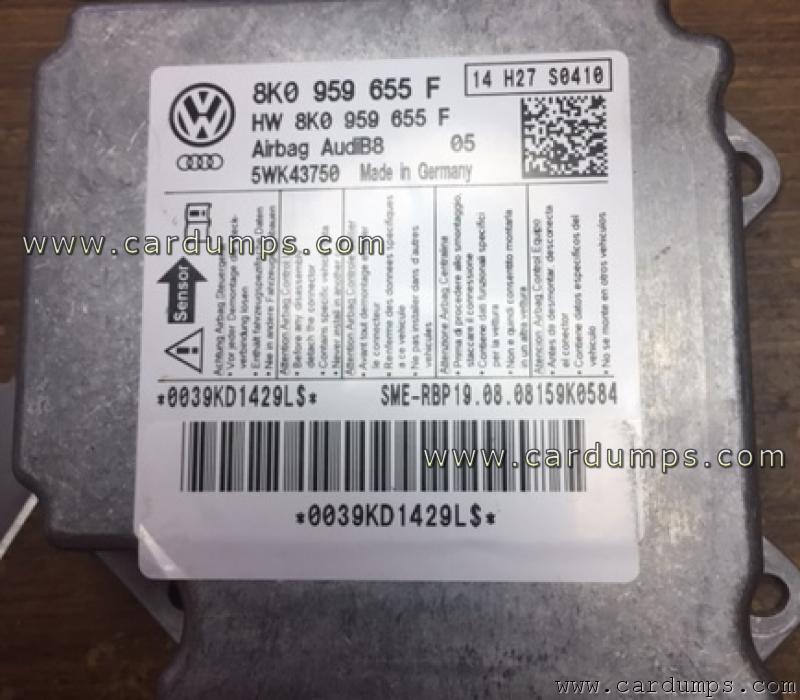 Audi A4 airbag 95640 8K0 959 655 F  5WK43750