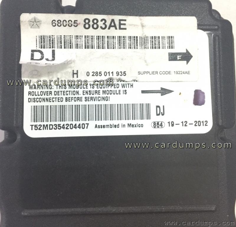 Dodge RAM airbag 95256 68085883AE Bosch 0 285 011 935