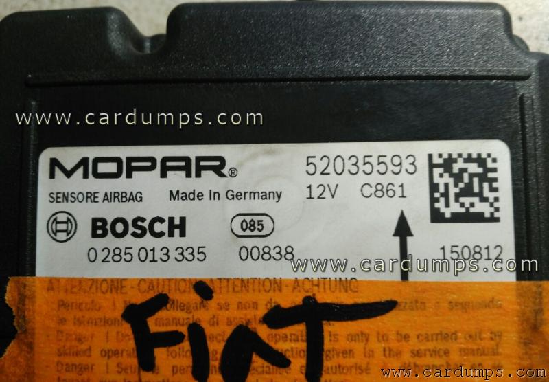 Fiat 500 2016 airbag 95640 52035593 Bosch 0 285 013 335