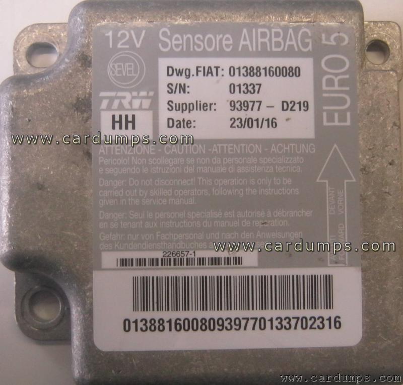 Fiat Ducato airbag 95640 01388160080 TRW