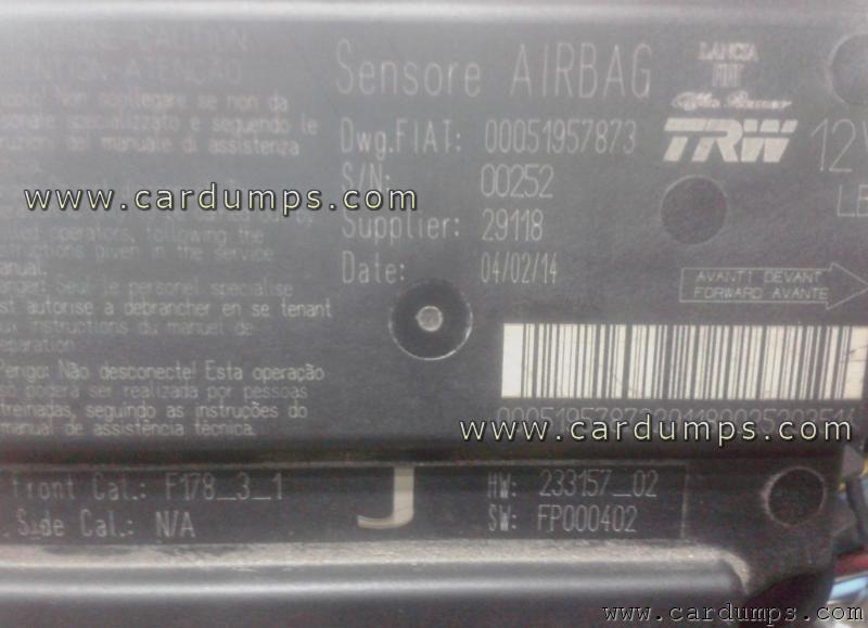 Fiat Strada airbag 95640 00051957873 TRW