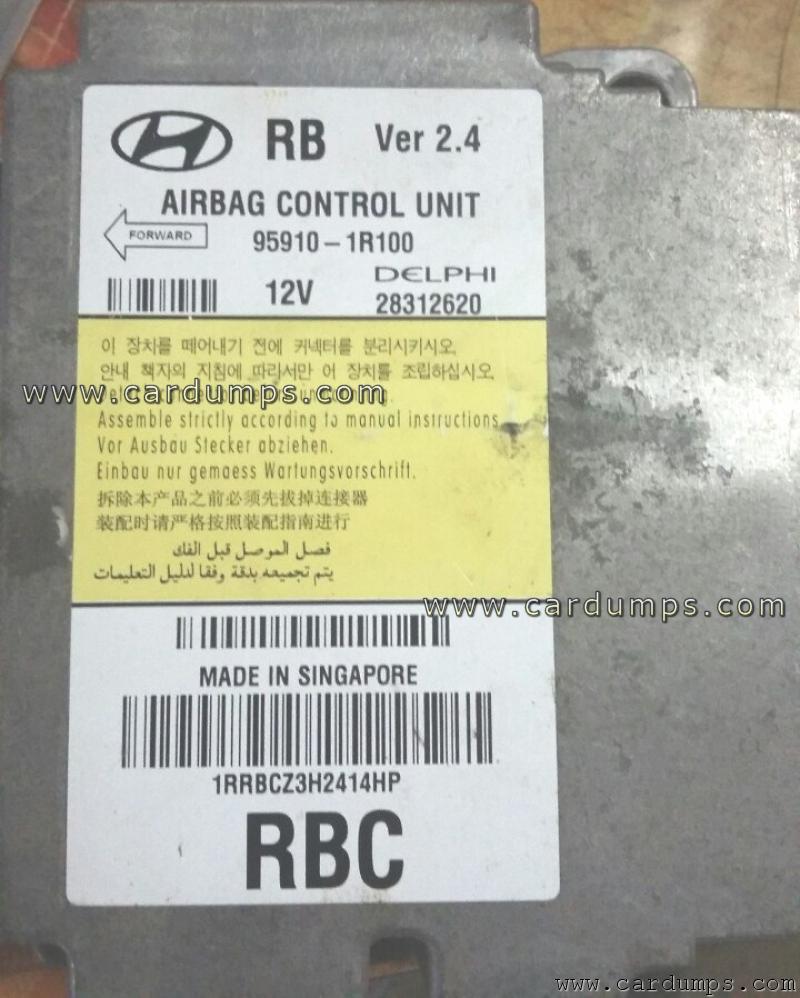 Hyundai Accent airbag 95320 95910-1R100 Delphi 28312620