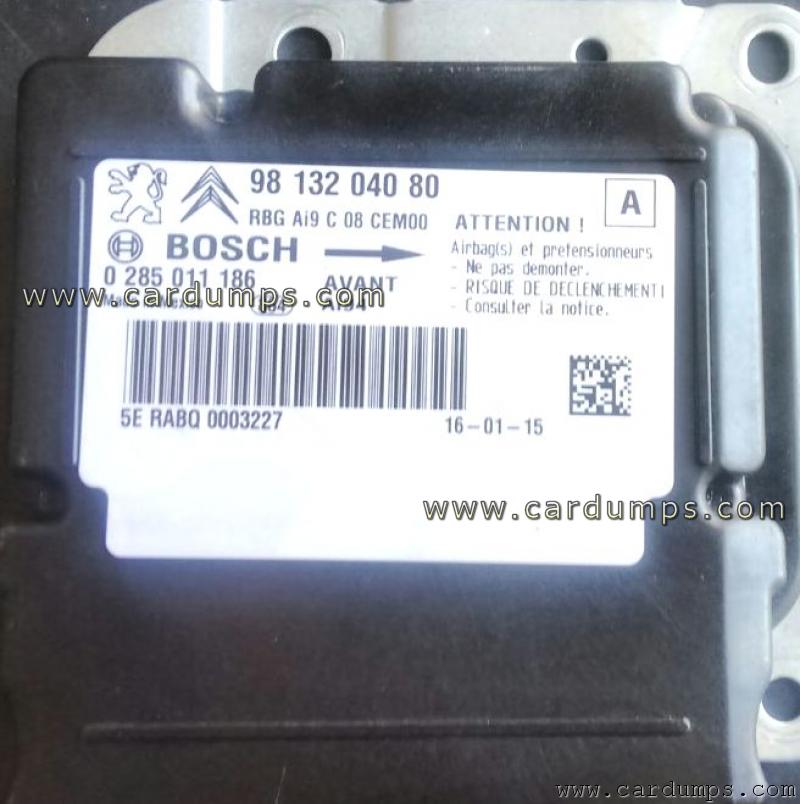 Peugeot 2008 airbag 95320 98 132 040 80 Bosch 0 285 011 186